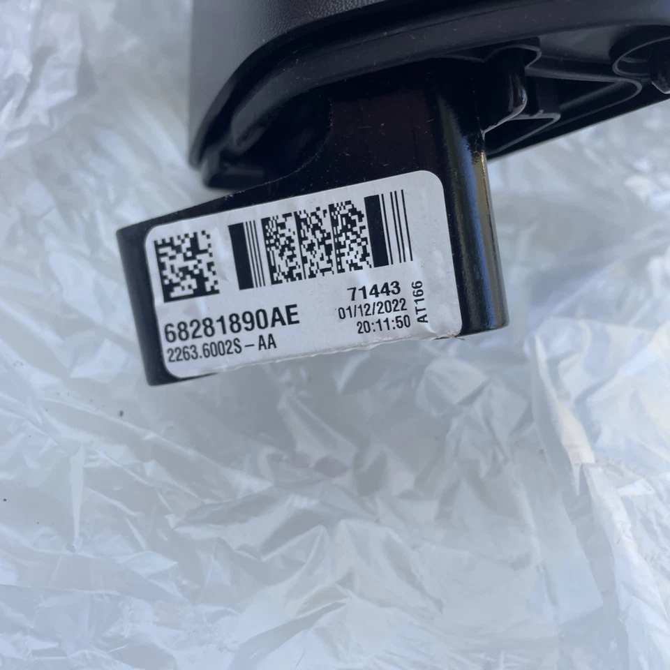 Espejo retrovisor derecho térmico 68281890 AE para Jeep 19-24 nuevo Mopar Foto 3 de 4