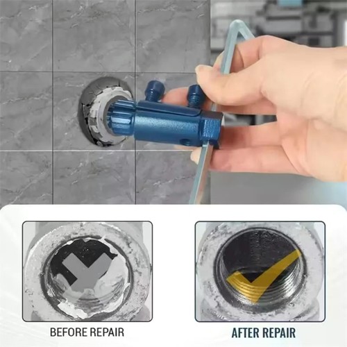 Wear-resistant Broken Stripped Screw Removal Tool Pipe Thread Extractor - Picture 13 of 15