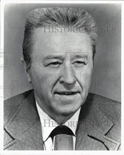 1976 Press Photo Comedian George Gobel - pip28350