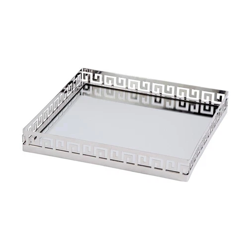 Butler Specialty Company Cleo Square Serving Tray - Polished Silver - Picture 2 of 4