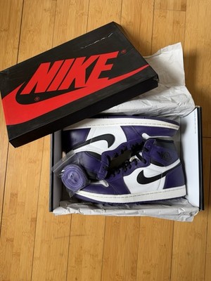 Jordan Air Jordan 1 Retro High OG Court Purple 2.0 Leather 555088-500