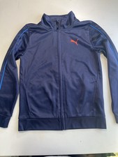 Puma Youth Boys' Track Jacket, Small Ages 8-9 Years Graphics Active