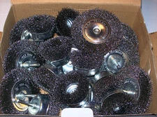 20pc CALHAWK STEEL WIRE WHEELS & CUP BRUSHES FOR DRILLS CZWW20P