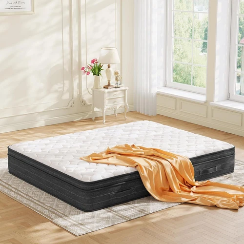 LUXURY ORTHOPAEDIC 4000 POCKET SPRUNG MATTRESS 3FT 4FT 4FT6 DOUBLE 5FT KING SIZE - Picture 2 of 26
