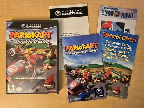 Mario Kart: Double Dash!! Nintendo GameCube, 2003 - Excellent Condition CIB!
