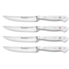 Wusthof Classic 4 Piece Steak Knife Set with Gift Box - 1060160604 - NIB