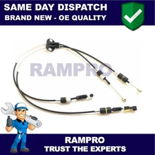Fits Ford Focus 1.4 1.6 1.8 Rampro Gear Lever Change Cables Forward Reverse