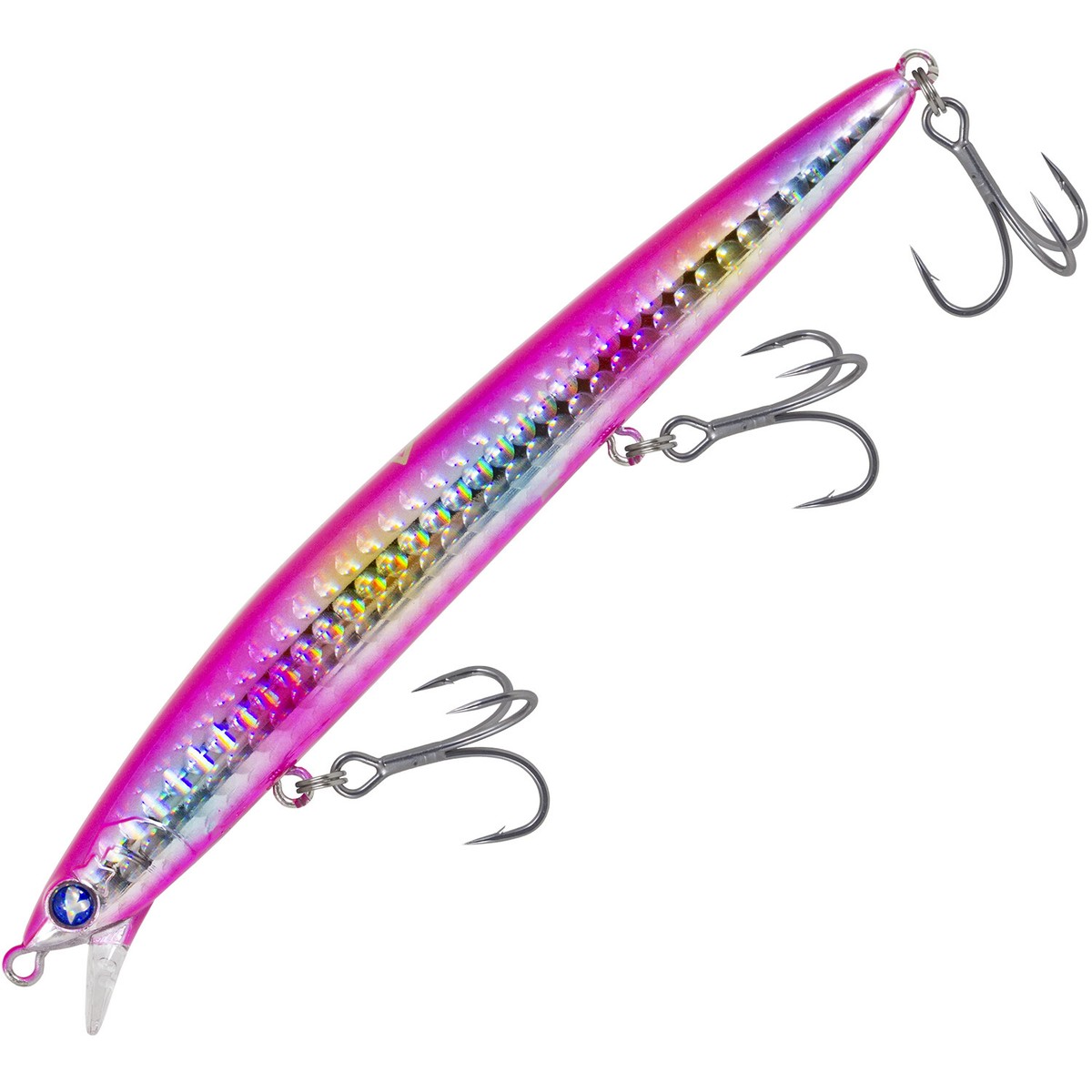 ブルーブルー ブローウィン! 125F スリム 14g fimo レインボーG ブルー