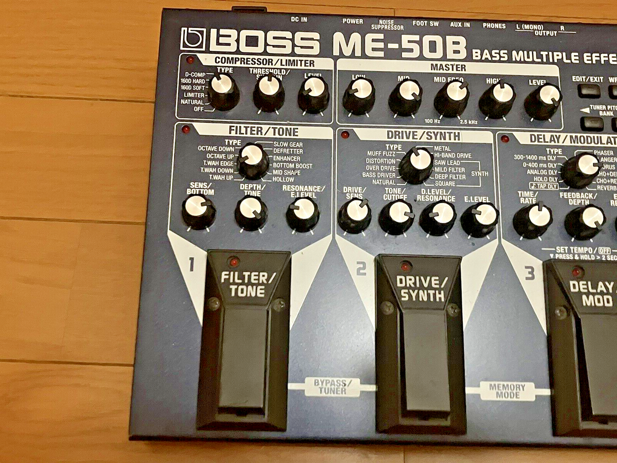 Boss ME-50B Bass Multiple Effects Made in Taiwan Multi Effects