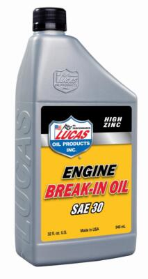 #ad Lucas Oil Engine Oil SAE 30wt Break in Oil $21.30