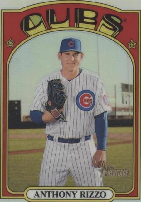 2021 Topps Heritage - Anthony Rizzo #175 Chrome Refractor /572 for sale ...