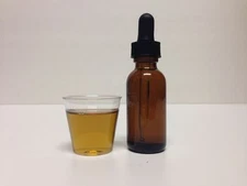 Black castor oil beard oil 1 oz vial