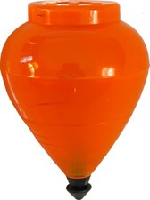 Spinning Top, Plastic Vintage, orange