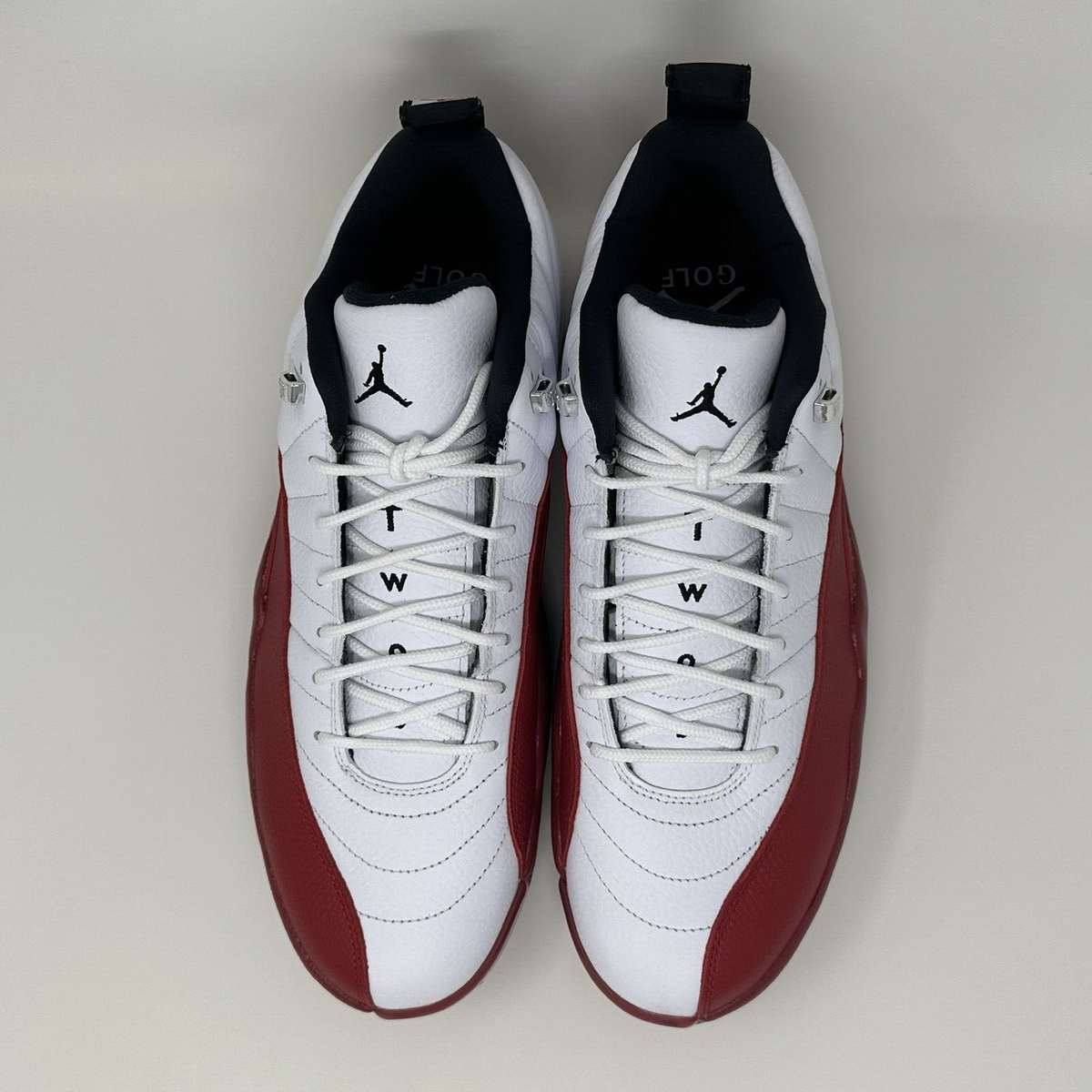AIR JORDAN XII LOW GOLF（CHERRY） Jordan 12 Retro Low Golf Cherry | eBay