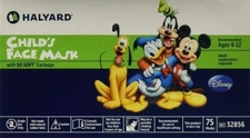 Disney themed Kimberly Clark Children's Face Mask - 75 Masks/bx