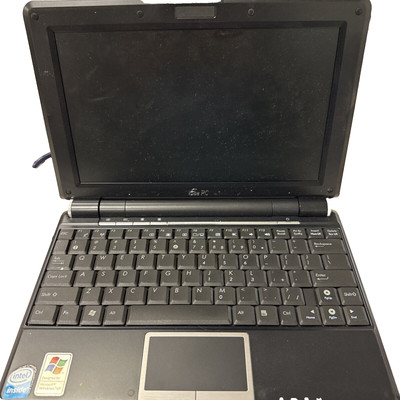 asus eee pc 1000hd Laptop 10  Screen Untested As Is For Parts No Cord Black
