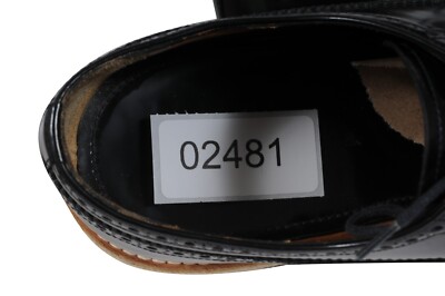 Prada Men Platform Brogue US8.5 UK7.5 Black Leather Wingtip  display picture 2