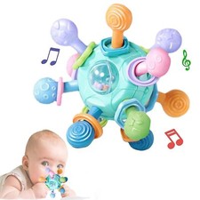 Baby Montessori Teething Toys - Sensory Teething Toys for Babies - Gifts for Inf