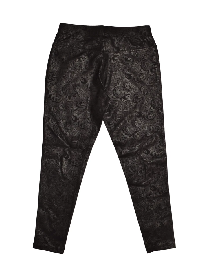 MUJERES CON CONTROL NUEVO $67 Legging Ponte Royale Repujado Negro XSP Foto 2 de 4