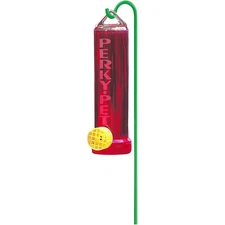 Perky-Pet Hanging Basket Style Hummingbird Nectar Feeder, Red