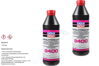 2x1 Liter Original Liqui Moly 3666 Dose Zentralhydraulik-Öl 2400