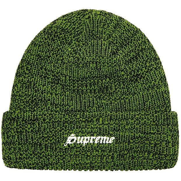 SUPREME TWISTED LOOSE GAUGE BONNET OS VERT FW21 SEMAINE 3 (100% AUTHENTIQUE)