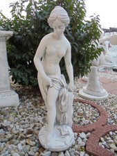 Steinfigur Statue Erotische Frauenfigur Venus Steinguss frostfest Gartendeko