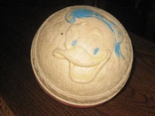 Vtg. Sun Rubber Donald Duck Ball Walt Disney Prod.  1960's