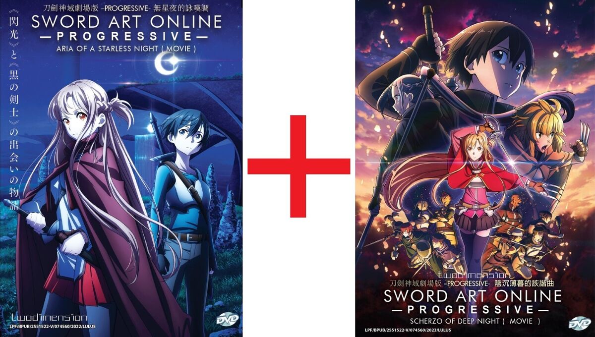 ANIME SWORD ART ONLINE MOVIE:PROGRESSIVE-SCHERZO OF DEEP NIGHT DVD+FREE GIFT