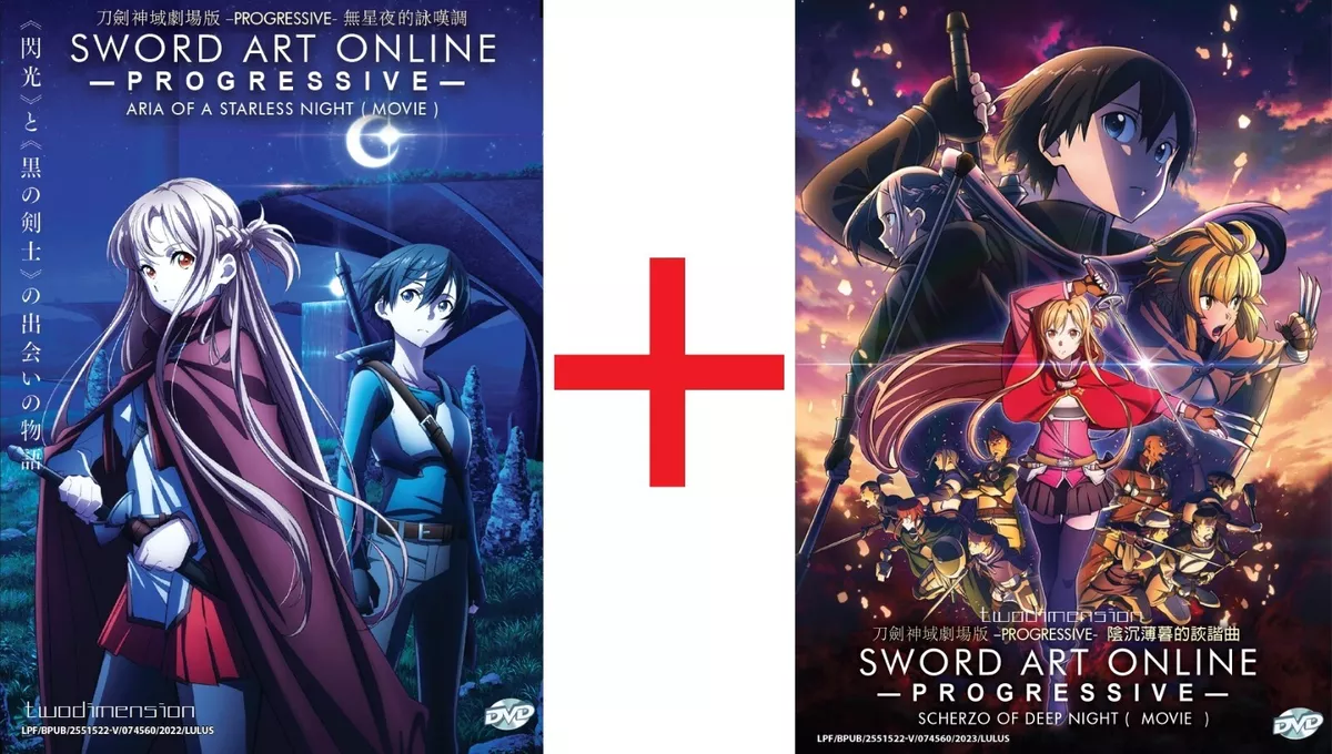 Sword Art Online:Progressive-Scherzo of Deep Night (The Movie) Anime DVD  Eng sub