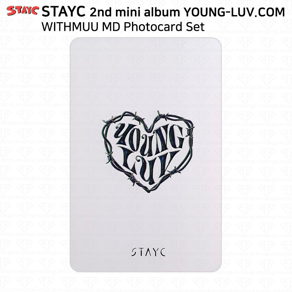 StayC 2nd Mini Album YOUNG-LUV.COM WithMUU Official MD Photocard