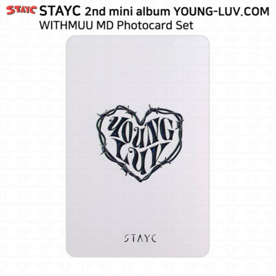StayC 2nd Mini Album YOUNG-LUV.COM WithMUU Official MD Photocard
