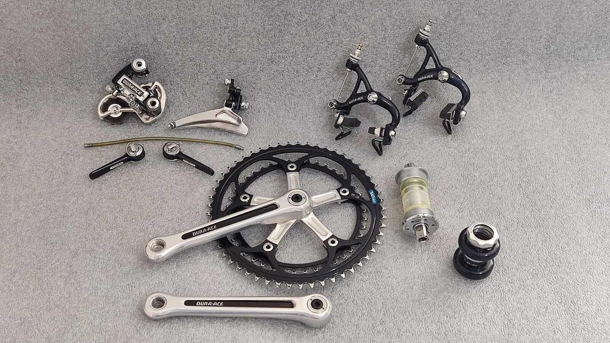 SHIMANO 旧DURA-ACEコンポーネント Vintage 1978 Shimano Dura-Ace EX 7200 Black Edition Racing