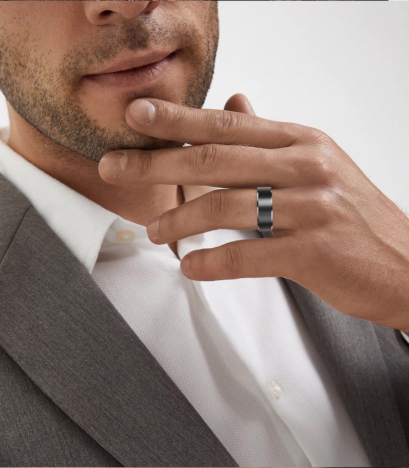 Smart Ring Sleep Tracking Wearable Heart Rate Health Fitness Tracker