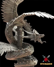 Goddess Quetzalcoatl Fantasy Miniature D&D RPG Tabletop Game 