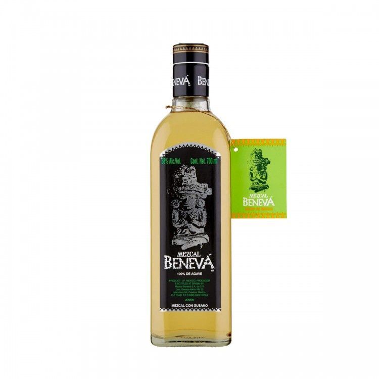 Beneva - Mezcal with Agave Worm 100% Agave 0,70 lt.