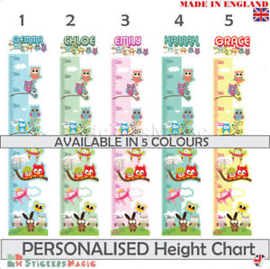 Personalised Height Chart For Boys