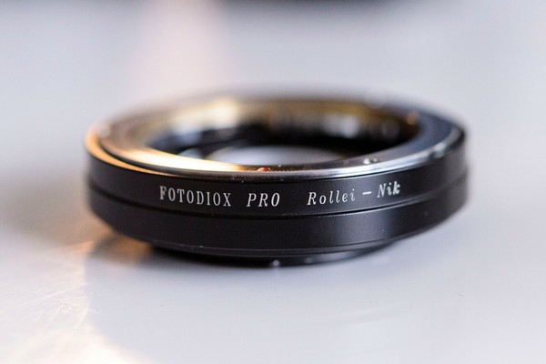 Fotodiox Pro Lens adaptador Rollei 35 Sl35 SLR lens to Nikon F Mount SLR Camera
