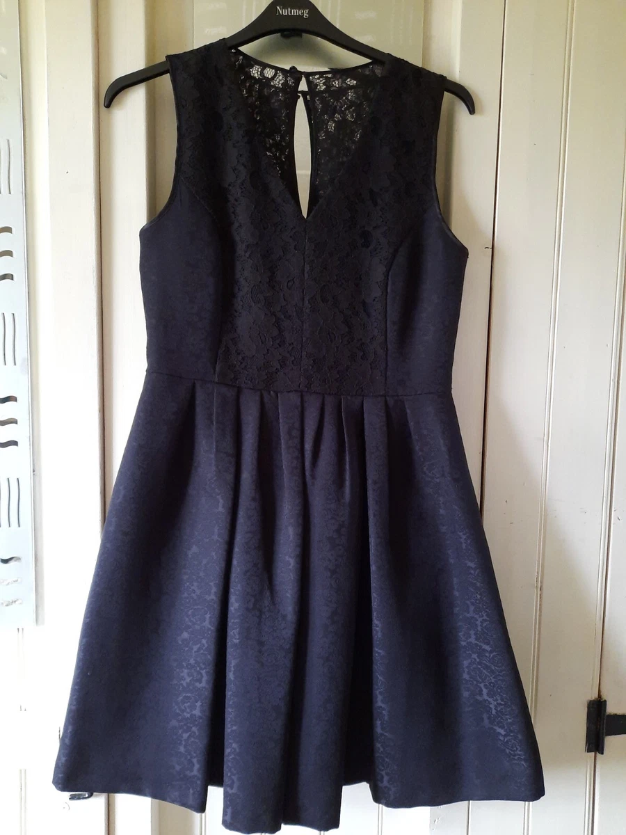 Black party dress size 12 top