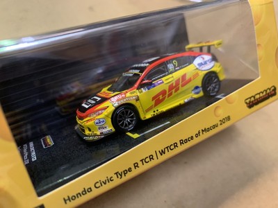スパーク 1/43 ホンダ シビック タイプR WTCR マカオ2018 DHL スパーク