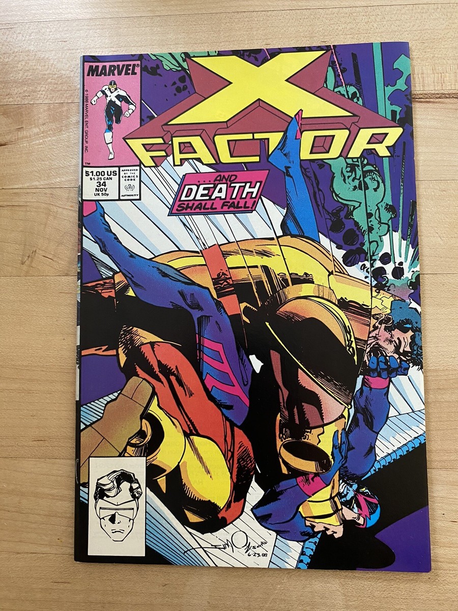X-FACTOR #34 - MARVEL COMICS, DEATH, ARCHANGEL, CYCLOPS, BEAST