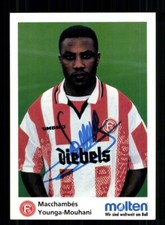 Macchambes Younga Mouhani autograph card Fortuna D�sseldorf 1997-98 original