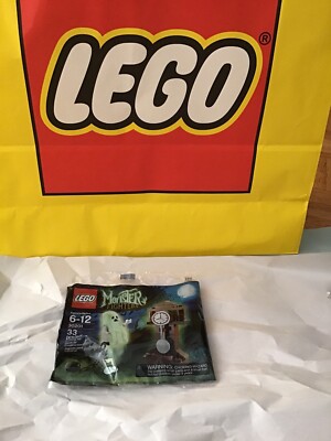 LEGO Monster Fighters Ghost 30201 Sealed Glow In Dark And