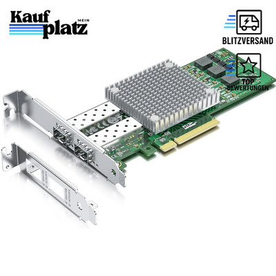 Netzwerkkarte 10G Dual SFP+ 10GbE BCM57810S Chipset für Windows Server Linux