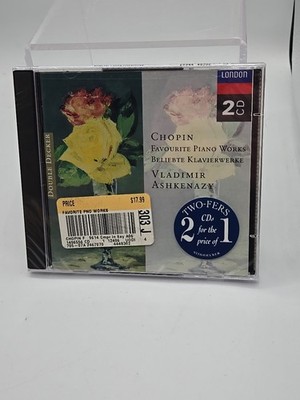 Fryderyk Chopin: FAVOURITE PIANO WORKS BY Vladimir Ashkenazy 2 CD's New Sealed