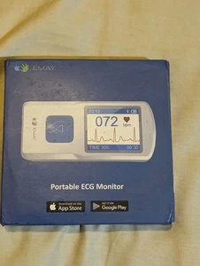 EMAY portatif ECG Enregistrement de l'écran ECG et le modèle de fréquence cardiaque EMG - 20