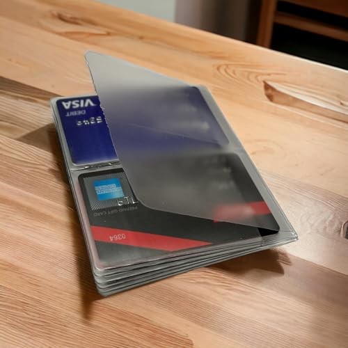  Set of 2 - Replacement Plastic Insert for Hipster Wallets, Card or Picture 