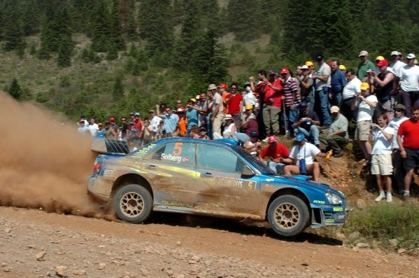Photo Rallye Petter Solberg – Subaru WRC 2005, Photo Ancienne Course