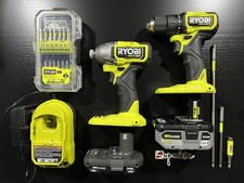 Ryobi ONE HP 18V Brushless Cordless 2-Tool Combo Kit Pblck122K2/A982801