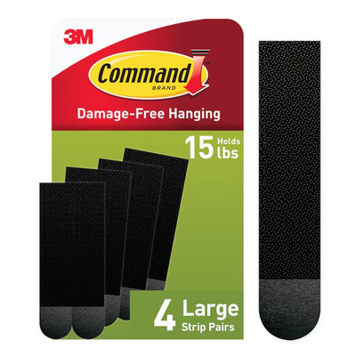 Command Foam 15-lb Capacity Damage-free picture hanger 4 - Pack